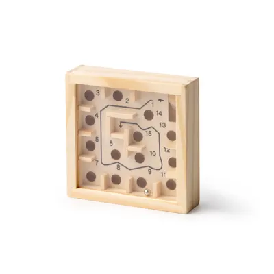 Juego de habilidad laberinto de madera personalizable