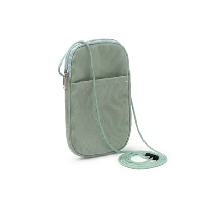 Portatodo bandolera de pana Busnix con bolsillo exterior personalizable