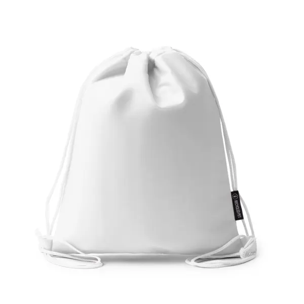 Mochila nevera de cuerdas Croker infantil en blanco de interior: aluminio isotérmico exterior:, vista frontal