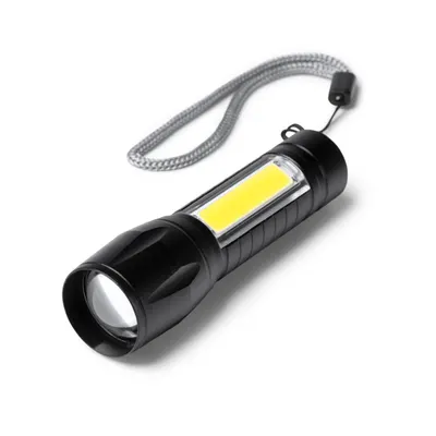 Linterna LED recargable de aluminio Numan 250 lúmenes personalizable