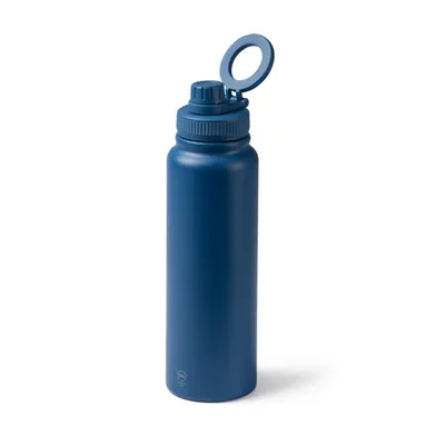 Bidón térmico acero reciclado 1 l soporte móvil personalizable