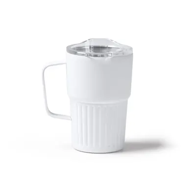 Taza térmica de acero reciclado Nubex biselada 450 ml personalizable