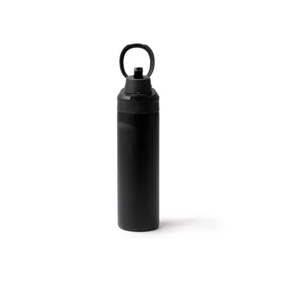 Bidón térmico de acero reciclado Kelis 700 ml con pajita personalizable