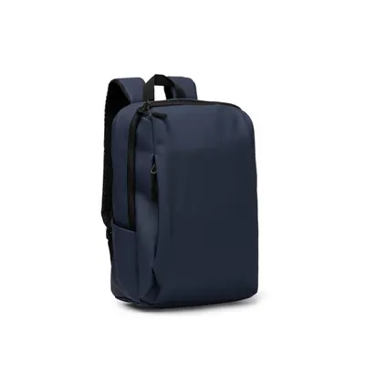 Mochila de polipiel Siox con bolsillo para tablet personalizable
