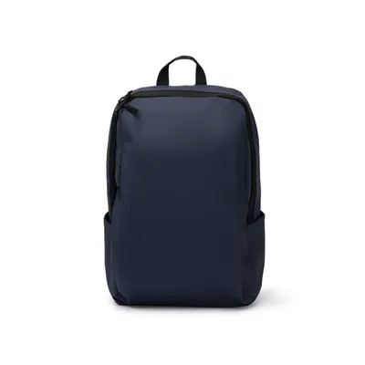 Mochila de polipiel Siox con bolsillo para tablet personalizable
