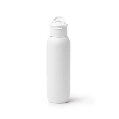 Bidón térmico de acero reciclado Bulgon 500 ml con pajita personalizable