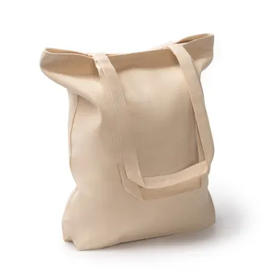 Bolsa de algodón Lucix 230 g con cremallera personalizable