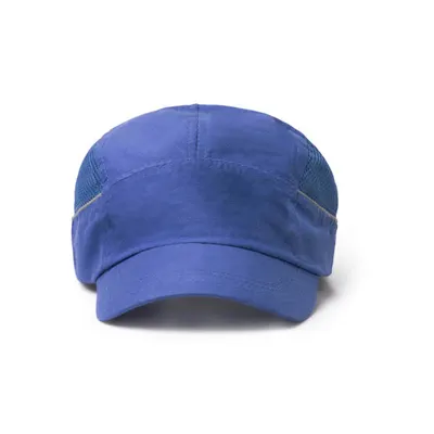 Gorra deportiva de RPET Azura 100 g con rejilla y velcro personalizable