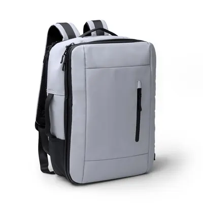 Mochila de viaje polipiel portátil Beria 15 pulgadas personalizable