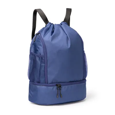 Mochila de cuerdas RPET Deboer 600D con compartimento personalizable