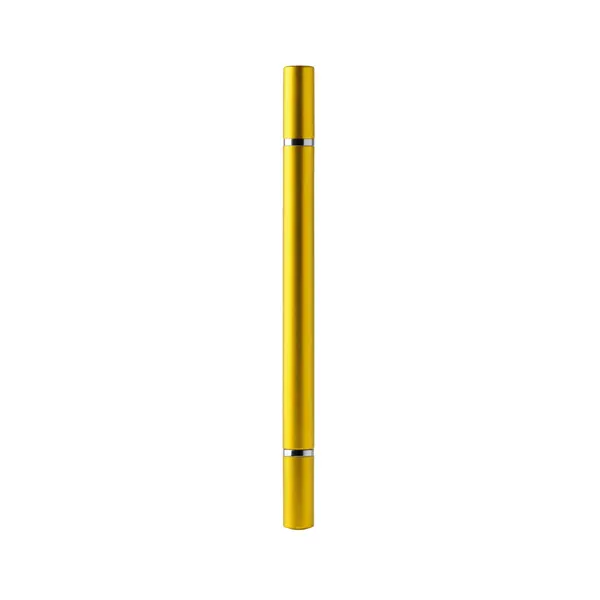 Bolígrafo y lápiz infinito Bolpin 2 en 1 ABS en amarillo de ABS, vista frontal
