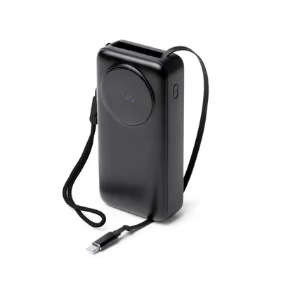 Batería externa 20000 mAh con pantalla LED personalizable