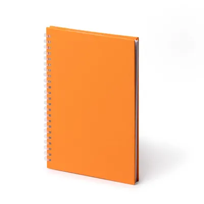 Libreta A5 de RPET Mistrol anillas flexibles cuadros personalizable