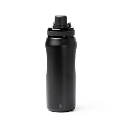 Bidón térmico de acero reciclado Gerald 600 ml tapa tritán personalizable