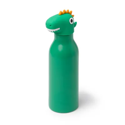Bidón térmico de acero Flyn 450 ml tapón animal infantil personalizable