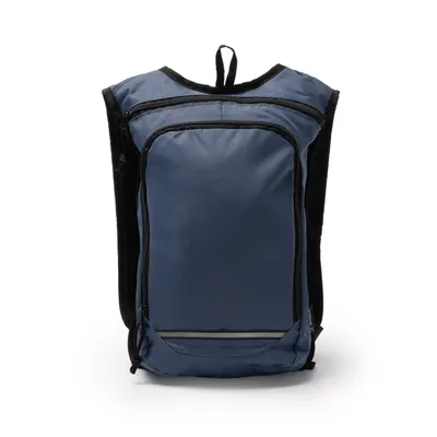Mochila de RPET Fischer 600D con salida para manguera personalizable