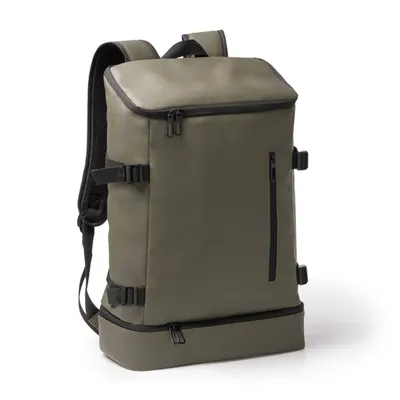 Mochila nevera de polipiel Frilux doble compartimento personalizable