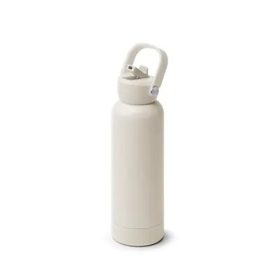Bidón de acero reciclado Midgar con pajita 730 ml personalizable