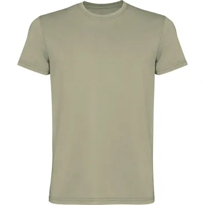 Camiseta de algodón Corgi efecto lavado 180 g hombre personalizable