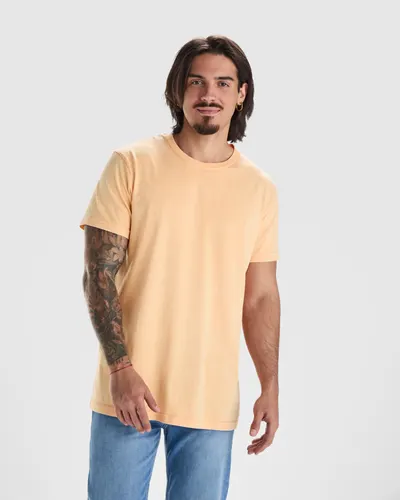 Camiseta de algodón Corgi efecto lavado 180 g hombre personalizable