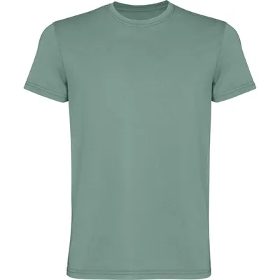 Camiseta de algodón Corgi efecto lavado 180 g hombre personalizable