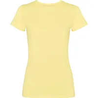 Camiseta de algodón Fiyi efecto lavado 180 g mujer de 100% algodón, 180 g/m², vista lateral
