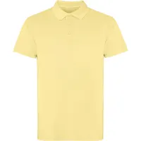 Polo de algodón piqué Cobain 200 g unisex de 100% algodón, 200 g/m², vista lateral