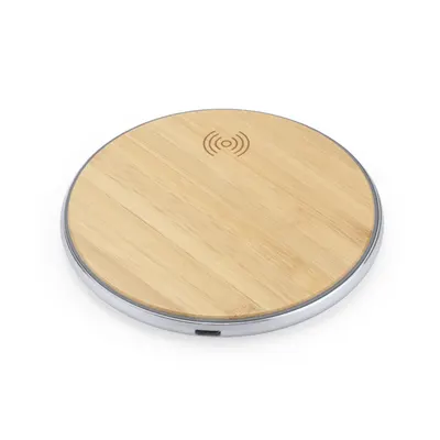 Cargador inalámbrico Falcon 10 W aluminio personalizable