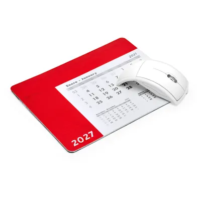 Alfombrilla de ratón con calendario personalizable