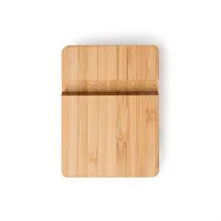 Soporte de bambú Antix para móvil y tablet de bambú, detalle 1