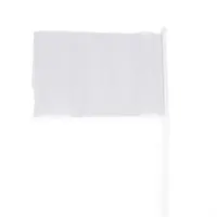 Banderín de mano Celeb 50 g con mástil de poliéster 170T (50 g/m²), vista lateral