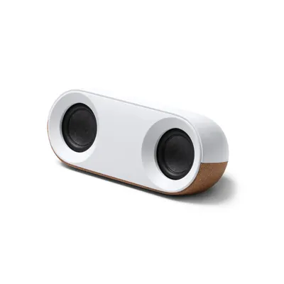 Altavoz Bluetooth 10 W ABS reciclado y corcho personalizable