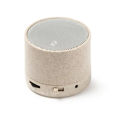 Altavoz Bluetooth fibra de trigo radio FM Kumber personalizable