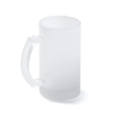 Jarra cristal efecto hielo sublimación 500 ml personalizable