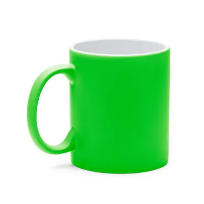 Taza de cerámica Walax promocional láser 350 ml personalizable