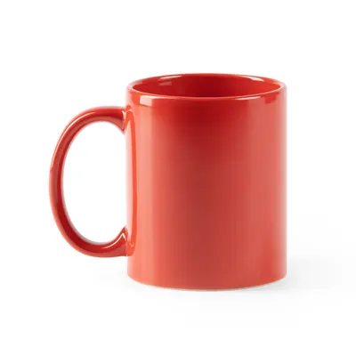 Taza de cerámica Papaya de colores 370 ml personalizable
