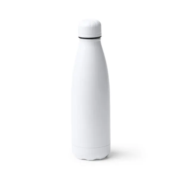 Bidón térmico de acero 304 Copo 500 ml para sublimación en blanco de acero inoxidable 304, vista frontal