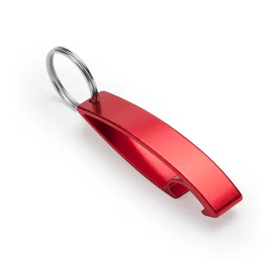 Llavero abridor de aluminio personalizable
