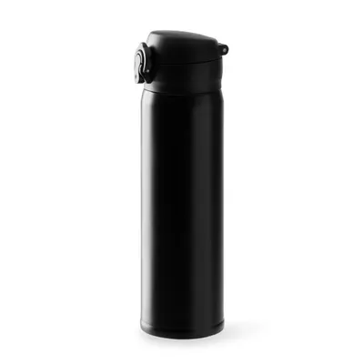 Termo de acero 304 Palmer 450 ml botón de apertura personalizable