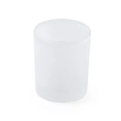 Vaso de cristal Puket efecto hielo sublimación 330 ml personalizable