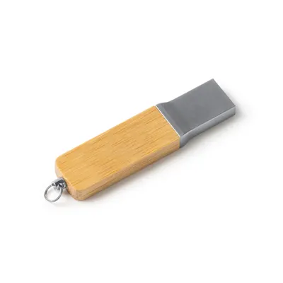 Memoria USB Netix 16 GB bambú personalizable