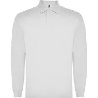 Polo manga larga de piqué Carpe 220 g niño de 65% poliéster / 35% algodón, punto piqué, 220, vista lateral