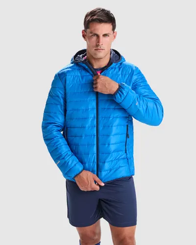 Parka acolchada deportiva con capucha 290 g personalizable