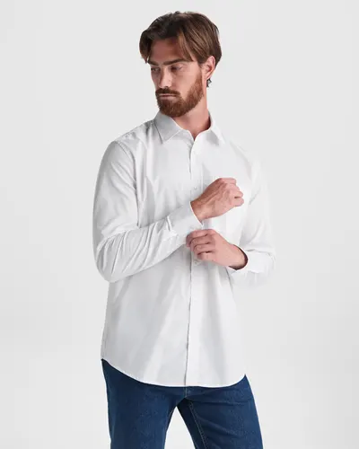 Camisa manga larga popelín 130 g personalizable