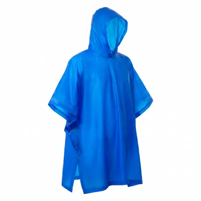 Poncho impermeable plegable de PVC personalizable