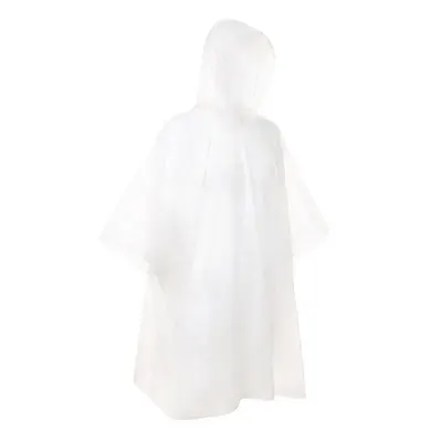 Poncho de lluvia compostable PLA transparente personalizable