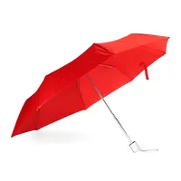 Paraguas plegable manual Yaku 95 cm con funda de poliéster 190T, metal y plástico, vista frontal