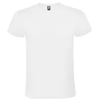 Camiseta de algodón 150 g manga corta de 100% algodón, punto liso, 150 g/m², vista lateral