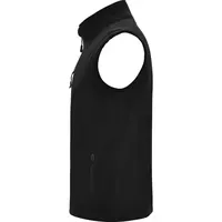 Chaleco de softshell Quebec 300 g 2 capas cremallera invertida de dos capas, detalle 2