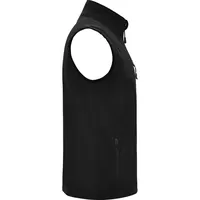 Chaleco de softshell Quebec 300 g 2 capas cremallera invertida de dos capas, detalle 3